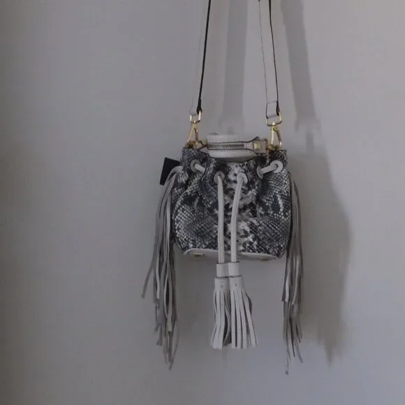 Brian Atwood Apeyton Drawstring Handbag - Picture 3 of 9